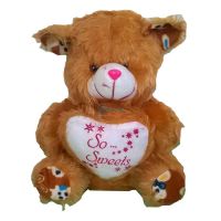 Savvy Teddy Bear with Heart SRT4920