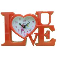 Luve Table Clock Red SRG5290