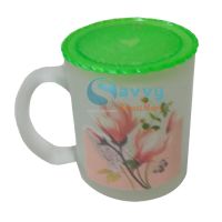 Savvy Glass Coffee Cup with Cap SRG5886