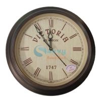 Savvy Wood Style Wall Clock (Small) for Home Decoration SRG5855