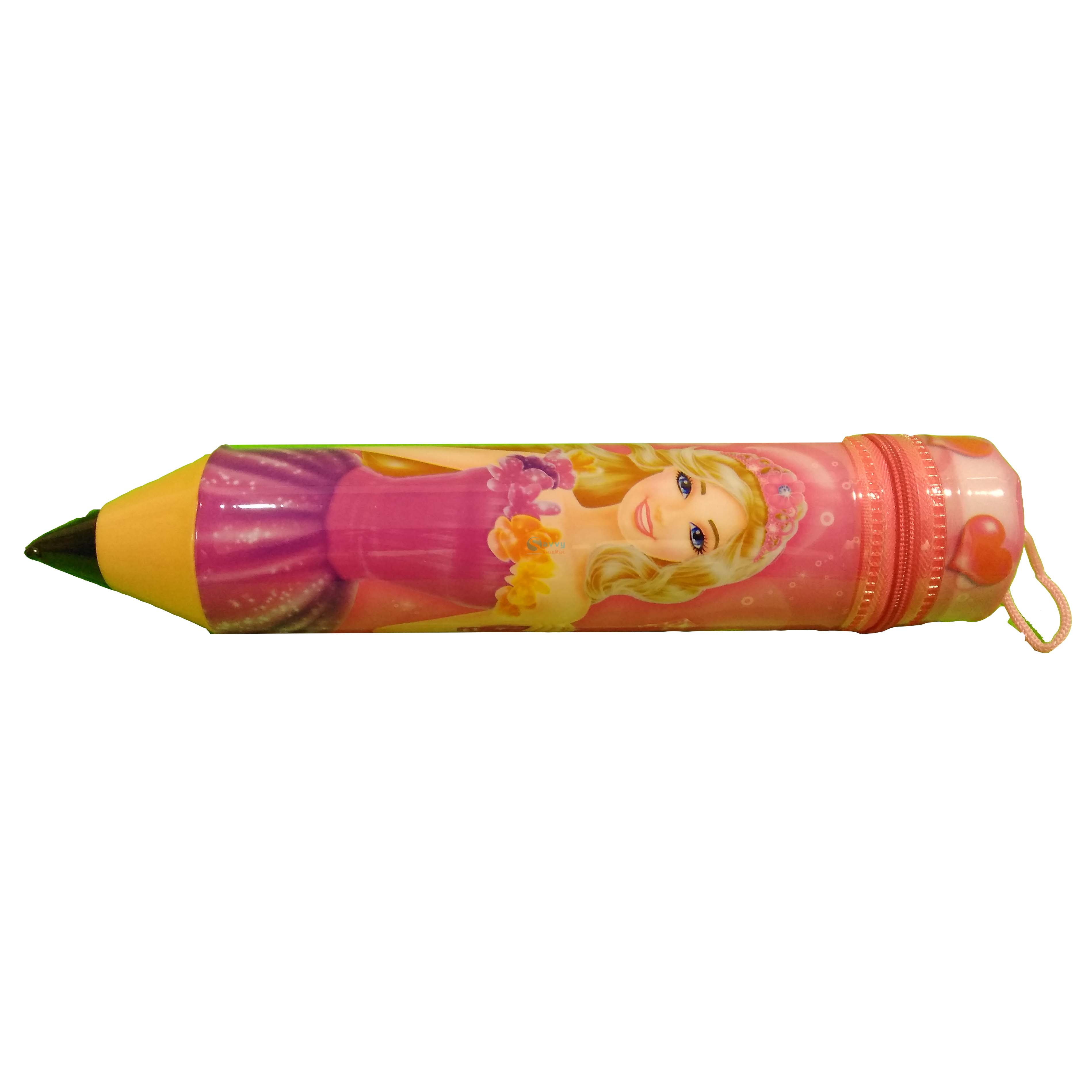 Pencil Shape Pencil Box For Kids SRS5158 - Barbie