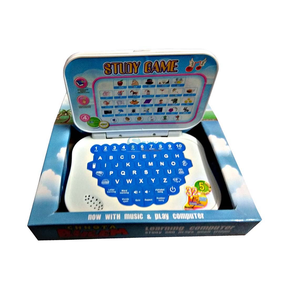 Savvy Educational ABC and 123 Learning Kids Laptop SRT5564