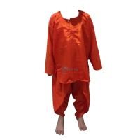 Fancy Dresses Orange Kurta Dhoti Kids Costume SRC5630