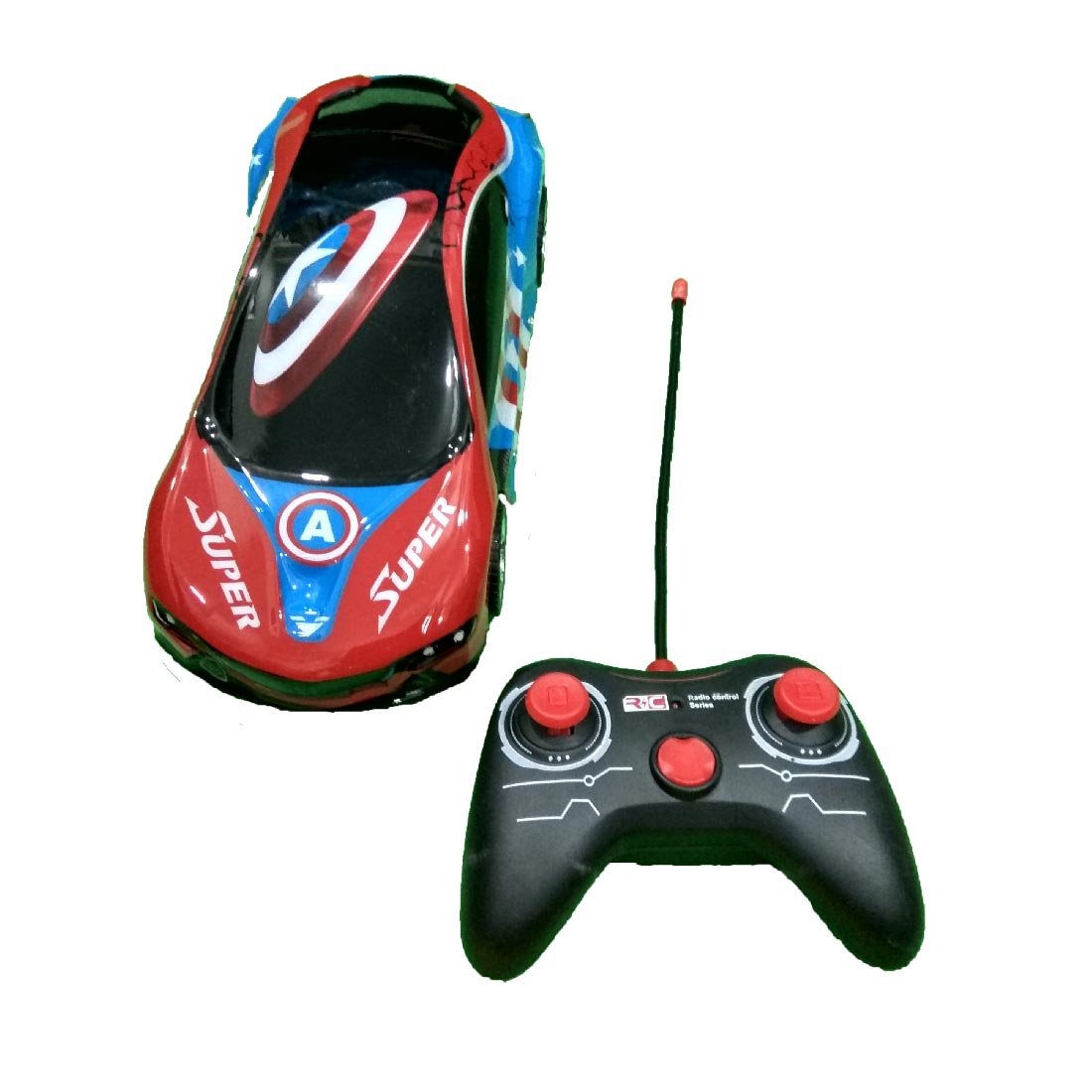 Advanced Caption America Car with Remote SRT6648