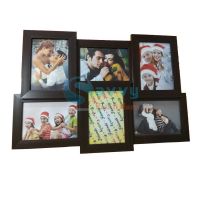 Wooden 6 in 1 collage Photo Frame SRG5853