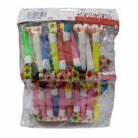 Savvy Multi Color Party Blowouts Whistles/Noisemaker (Pack of 10) SRB5977