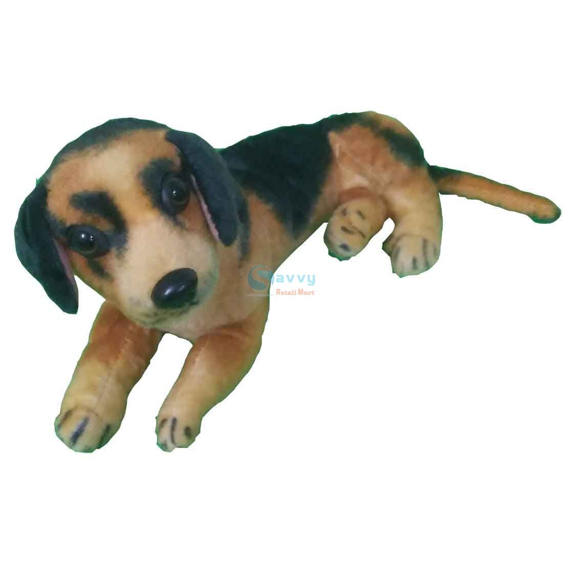 Savvy Cute Sitting Dog Stuffed Soft Toy SRT4953 - Small